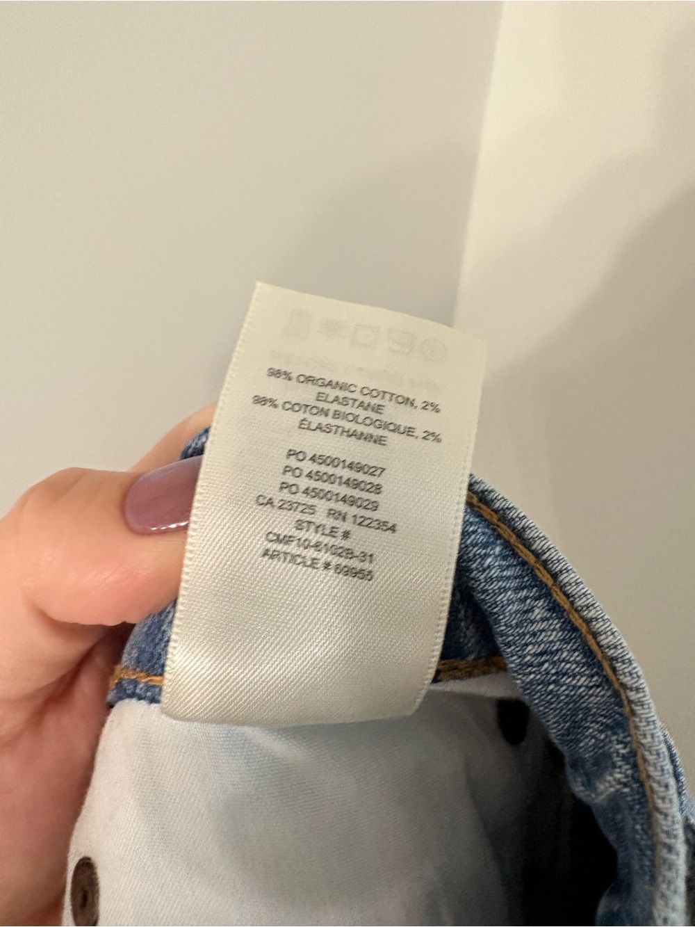 DENIM FORUM The Yoko High Rise Slim 28L - Picture 4 of 6